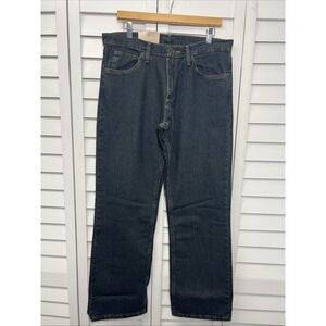 Magellan Outdoors Relaxed Fit Bootcut Jeans Size 33x32 Rustic Dark Wash NWT